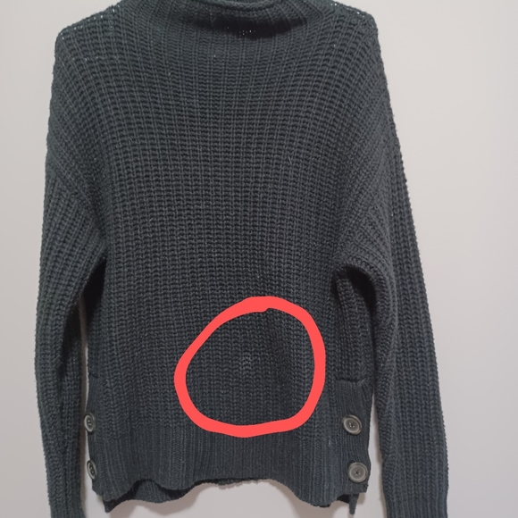 Madewell Mockneck Side Button Pullover Sweater - Picture 6 of 6